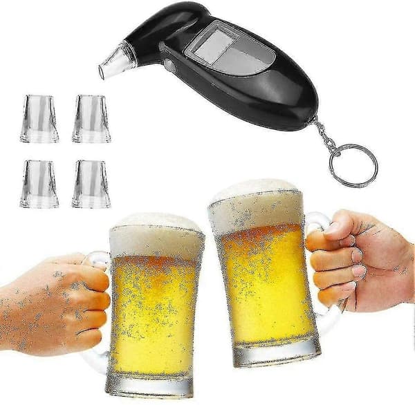 Alkoholalkoholtester, Professionel LCD-skærm digital
