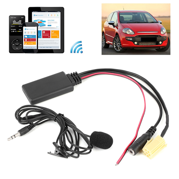 59,1 tum Bluetooth Radio Audiokabel Handsfree Bil AUX-adapter med Mikrofon Passar för Alfa Romeo 159