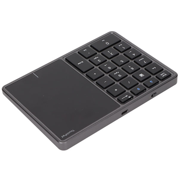 Langaton 2-in-1 numeronäppäimistö kosketuslevyllä - Iron Grey