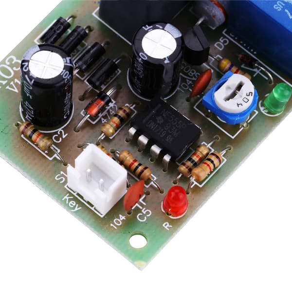 Trigger Timer Forsinkelses Switch Modul Sluk Board Justerbar Tid (1 Sek~5 Min)