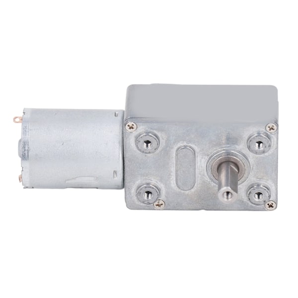Växelmotor Snäckreduktion Justerbar CW CCW Rotation Stor vridning Självlåsande DC 12V 2W 0-10RPM