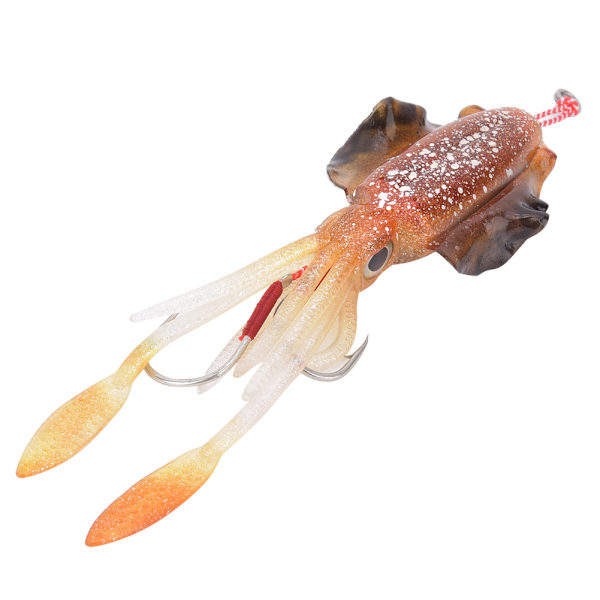 Mjukt Luminous Fiskebete UV Bläckfisk Bläckfiskbete Fiskeutrustning Tillbehör 2#