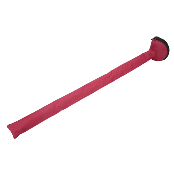 Minigolf bärväska bärbar hopfällbar mjuk flexibel canvas golfputterväska lätt driving range bärväska träningsfodral röd