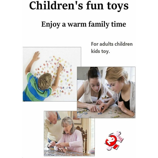 1000 bitar pussel 2020/2021 jubileums-diy-pussel hem förälder-barn interaktiv leksak present 1, modell: 1