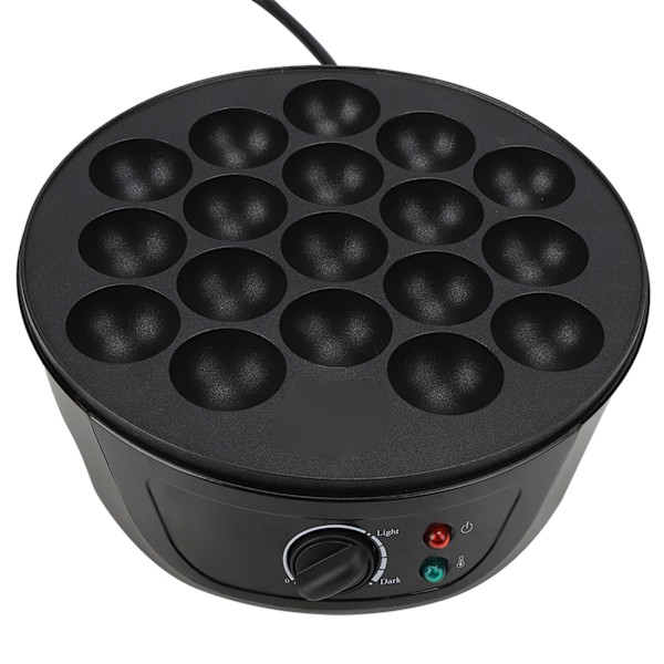 Husholdnings Takoyaki-maskin Blekksprutkule Mini Elektrisk Bakepanne Frokostmaskin 220‑240VEU Plugg