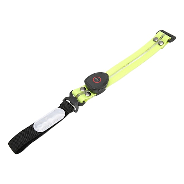 LED-armband Vattentätt uppladdningsbart nattsäkerhetsljusband för utomhuspromenader Running Green