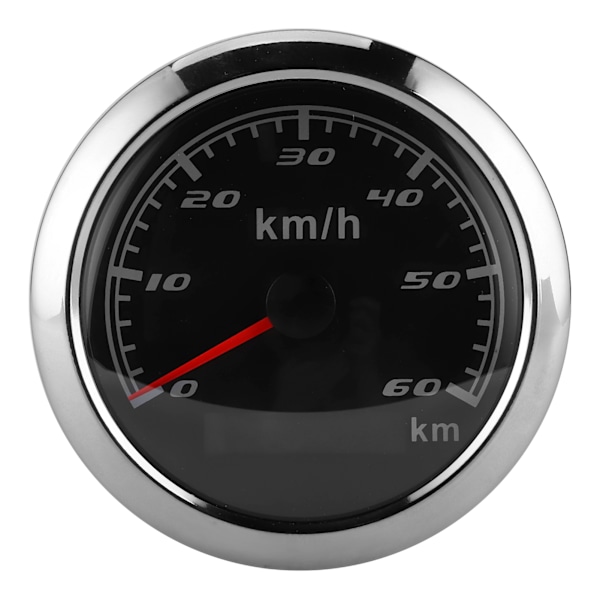 85mm 60KM/H GPS Speedometer IP67 Vandtæt Universal til Marine Skibe Yachter Bil Motorcykel Sort Skive