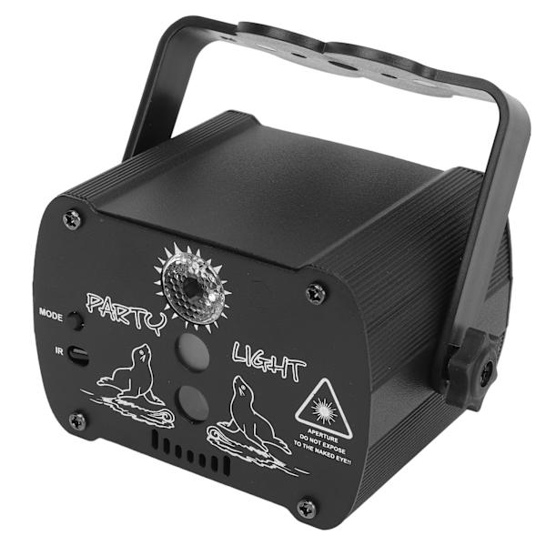 Fest Scene Lys Fjernkontroll USB Lading Timer God Varmeavledning med Stativ Lydaktivert Strobeprojektor for Hjeminnredning Bar KTV