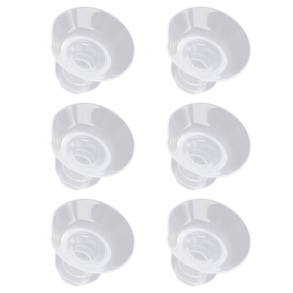 6 kpl. Hands Free -rintapumppujen liitäntäosat Kannettava Spectra 24 mm kilvet Liitäntäosat 13 mm / 0,5 tuumaa
