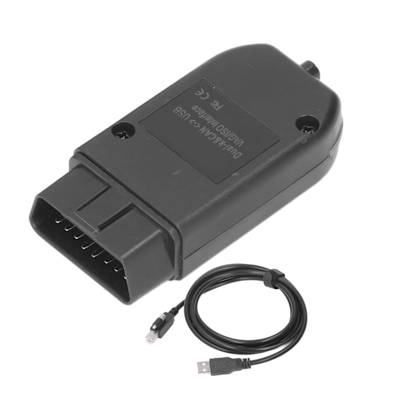 OBD2 Diagnostiskt Verktyg Bilfelkontroll Skanner Engelska Underhåll Detektor med Kabel CD