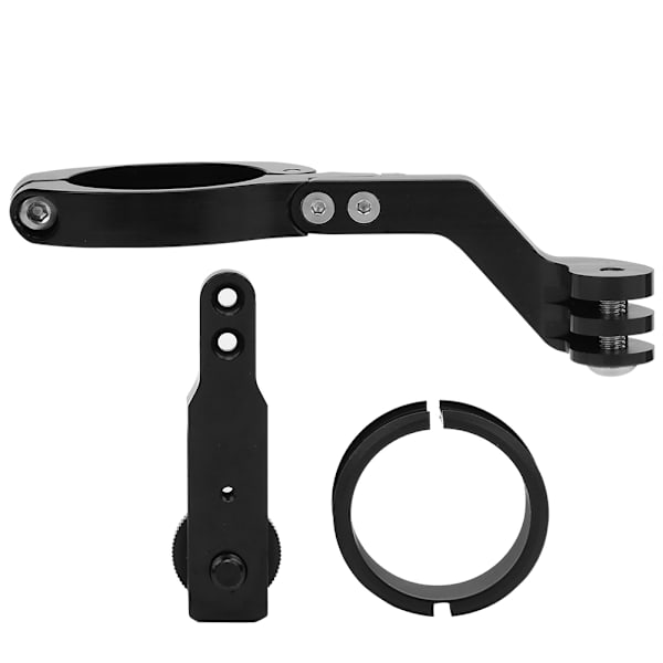 Cykelstyreholder i aluminiumlegering til Gopro / Xiaoyi Sportskamera sort