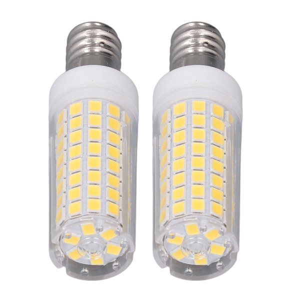 2 ST LED-majslampa 102 LED-lampor 10W Dimbar PC-keramisk energisparande E12-lampa för hembelysning AC 100 till 120V Naturligt ljus
