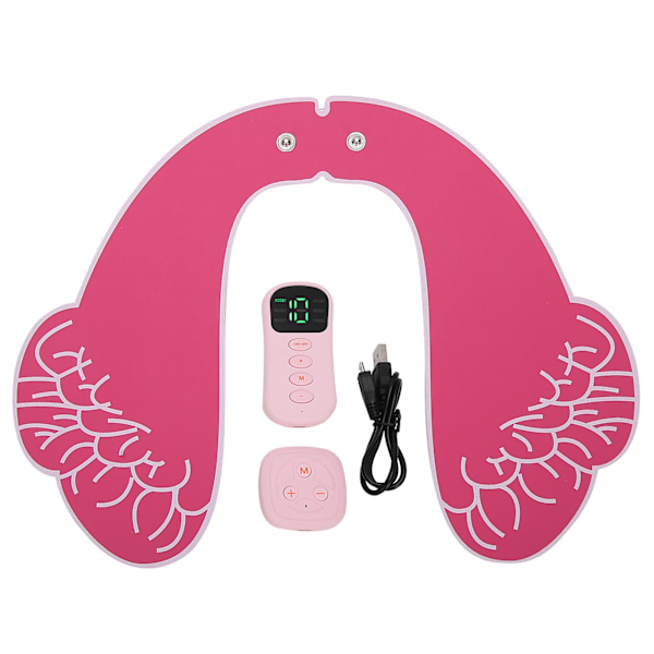 Elektrisk Höfttränare Fjärrkontroll Butt Muskel Stimulator Uppladdningsbar Lyftande Rumpa Toner Röd Rosa