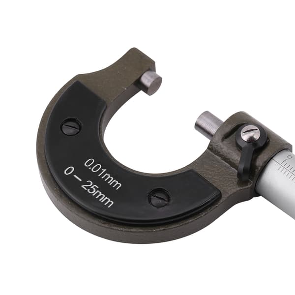 Högprecisions 0-25mm Extern Mikrometer Tjockleksmätare