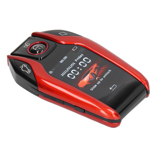 Universal TK800+ LCD-pekskärm Smart Key Fjärrkontroll Keyless Entry för alla Start Stopp Motorknapp Modeller Röd