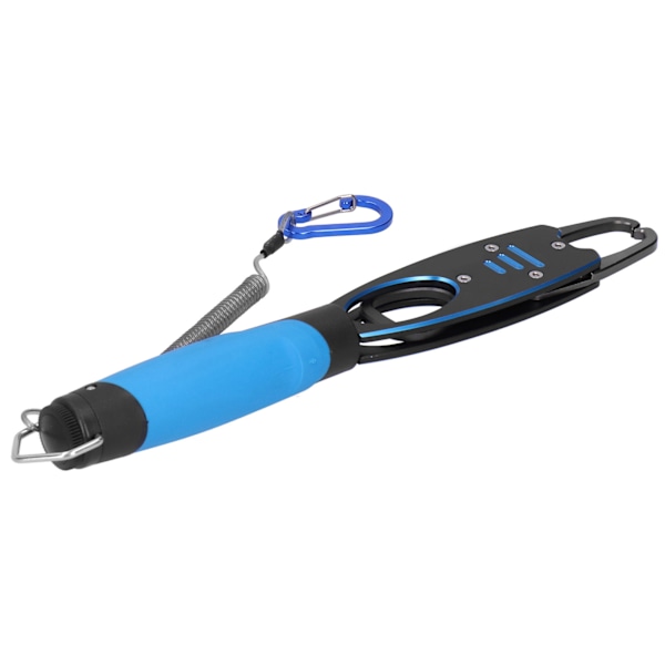 Fiskkontrollenhet Fisketång Läppgripare Lure Clamp Space Aluminium med ScaleBlue