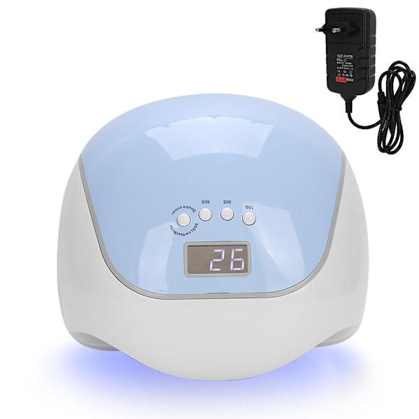 120W Professionell LED UV Gel Nagellackstorklampa Intelligent NagelhärdningsmaskinEU-kontakt 110‑240V