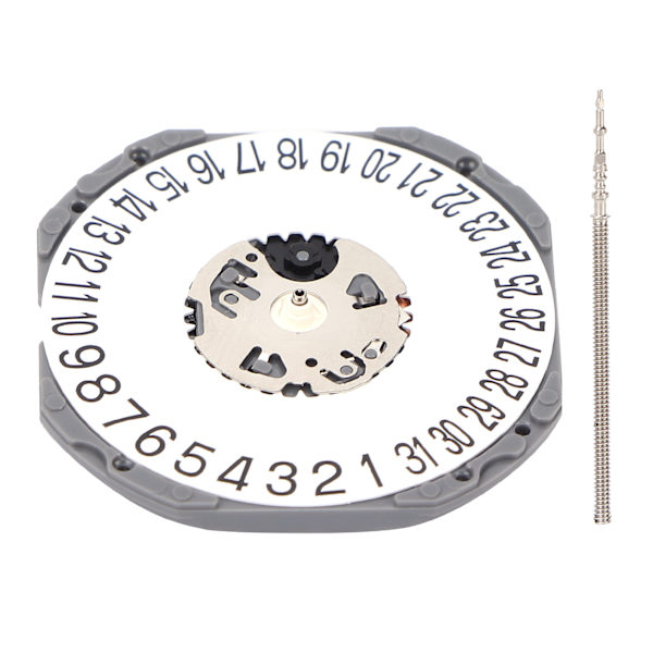 VJ52 Watch Movement Portable Replacement Calendar Movement Watch Reparationsdelar Tillbehör