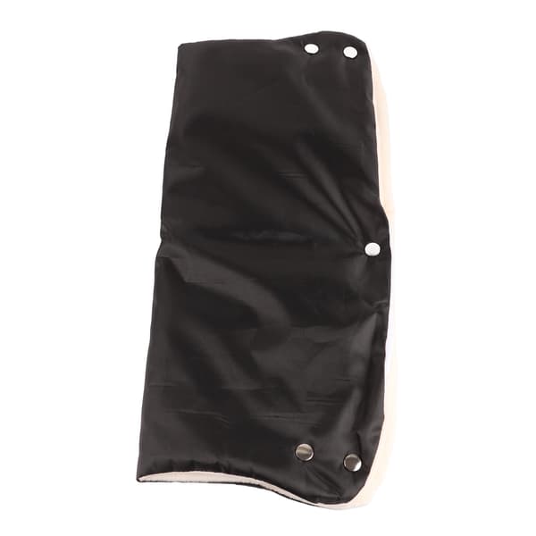Stroller Hand Muff Keep Warm Thicker Windproof Waterproof Stroller Gloves Stroller Warm Muffs for Outdoor Black