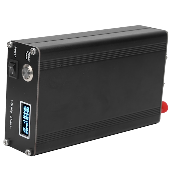Antenntuner Aluminiumlegeringstestare C typ 1,8‑30Mhz ATU‑100 HAM 10‑15VDC