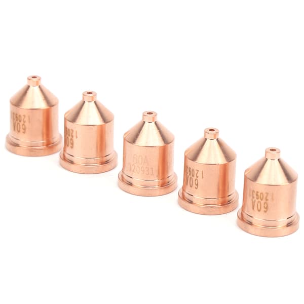 5 Pieces Plasma Cutter Nozzle Copper Cap Cutting Torch for Welding Accessories 120931