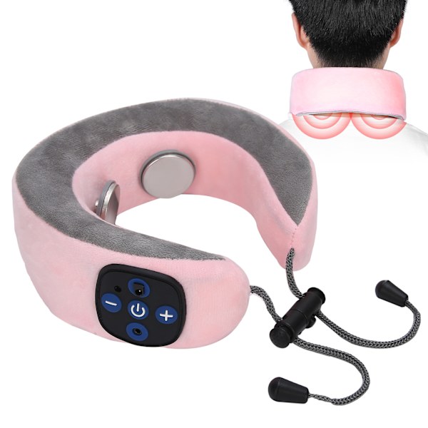 U-formad nackkudde Rese-nackmassageapparat Elektrisk akupunktur Nackskyddsstödkudde Nackkudde