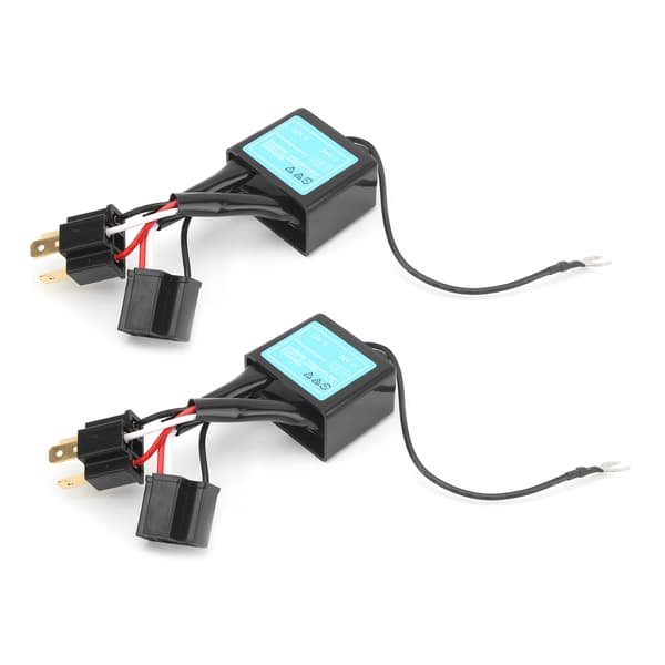2 stk LED Feilfri Dekoder Frontlys for H4 Polaritetskonverter Anti-Flimmer Feil Eliminering