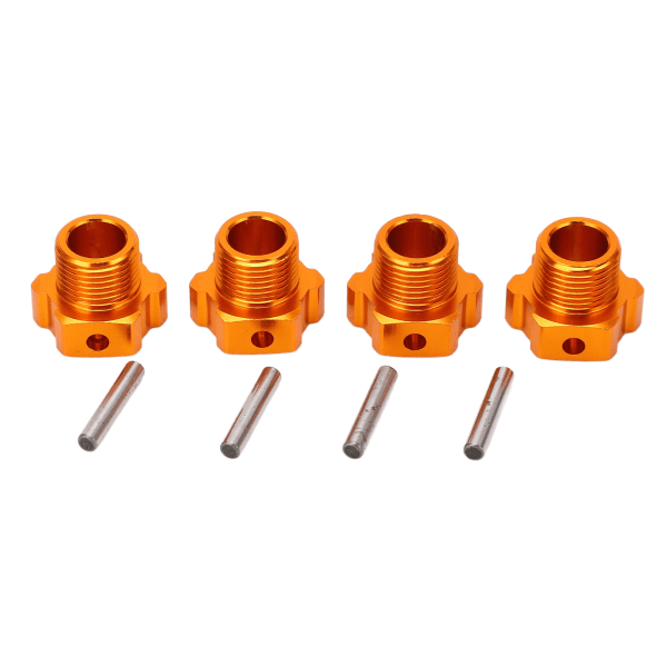 4 st RC Hex-kopplingar i aluminiumlegering, orange, hög hållfasthet, RC Hex-kombinator för ZD Racing 1/7 MX 07
