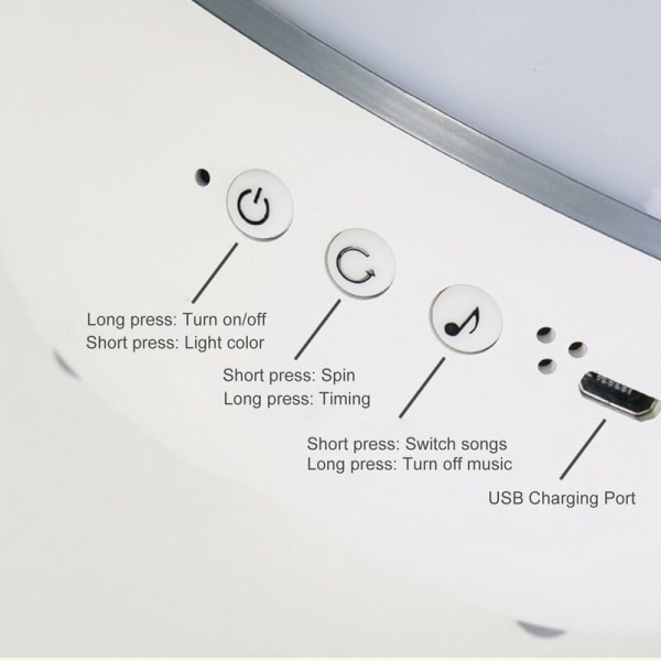 Latauskaukosäätimen tyyppinen USB yövaloprojektorilamppu kaukosäätimellä CAN ajastaa, söpö kanityyppinen