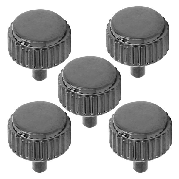 5 st Watch Crown Kit Långt rör Stort hål Slitstark Watch Crown reservdelar för professionell reparatör 5,5 mm
