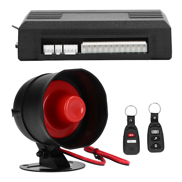 Bilalarm Sikkerhedssystem APP Bluetooth Kontrol Fjernstart Nøglefri Adgang Universal til DC12V SUV'er Sedaner