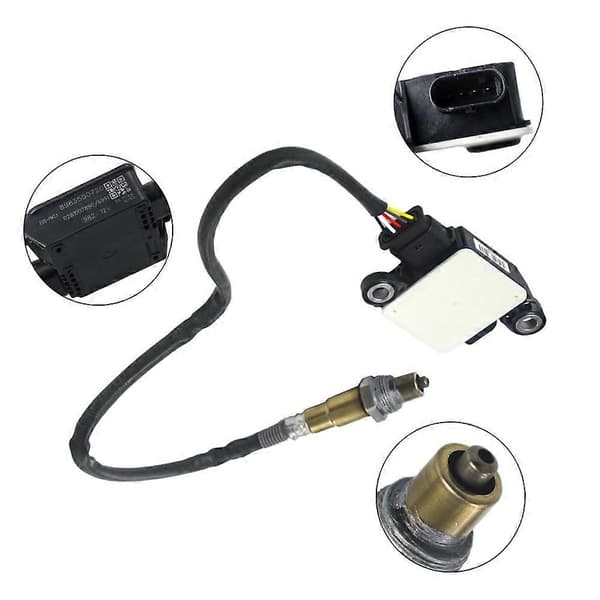Bilpartikelsensor PM-sensor 8978808270 0281009338 til Isuzu PM Udstødningspartikelsensor Biltilbehør Musta