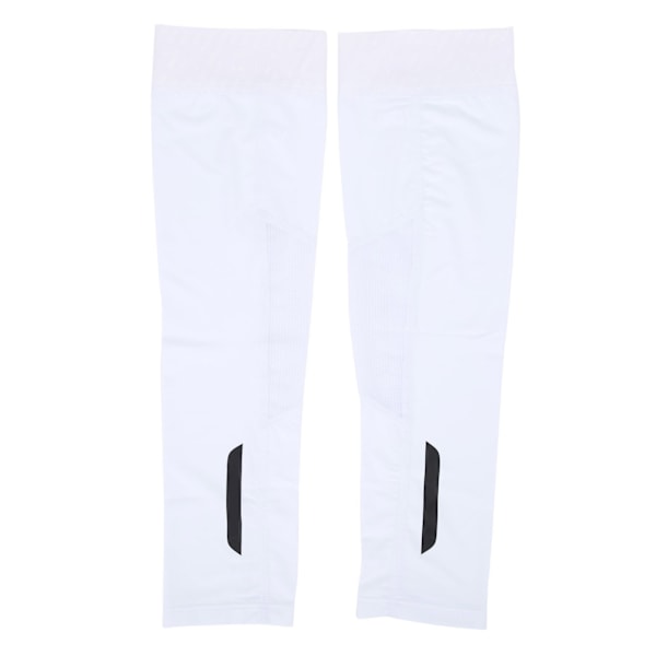 1 pari käsivarsien lämmittimiä Ice Sleeves AntiUV aurinkosuoja Unisex viilennys ajoon (M)
