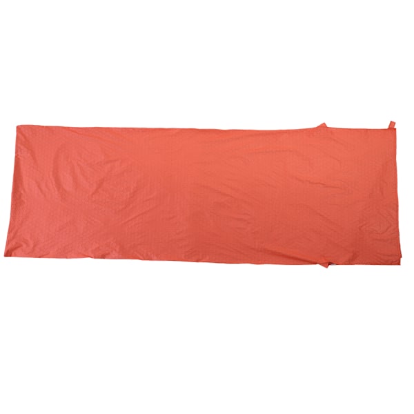 Utomhus bärbar bergsklättring Camping Varmkuvert Typ Enkel Sovsäck Orange