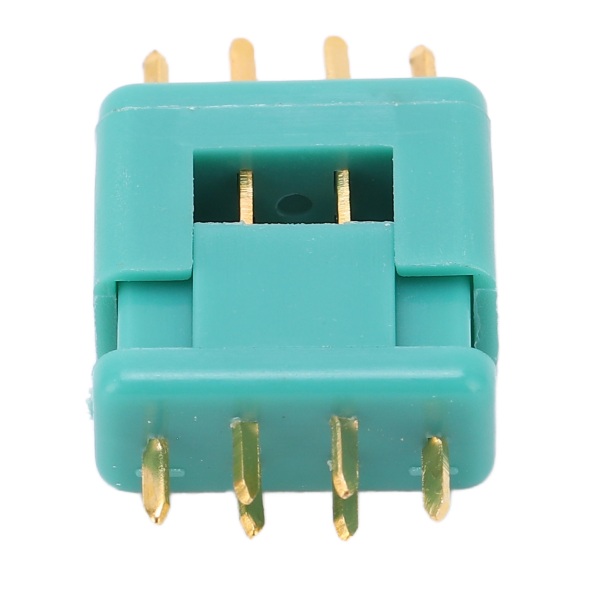 MPX 6-pinners gjenbrukbar kontaktender Høy strømstyrke Grønn hann-hunn-kontakter MPX-plugg for testing