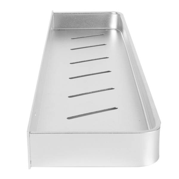 Bathroom Shelf Wall Mounted Space Aluminum Shower Single Layer Shelf Shampoo Storage Rack 50cm Commodity Shelf