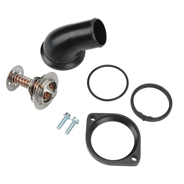 45 graders vannhals hus med termostat 90916-03046 Erstatning for LS LS1 LS2 LS7 Svart