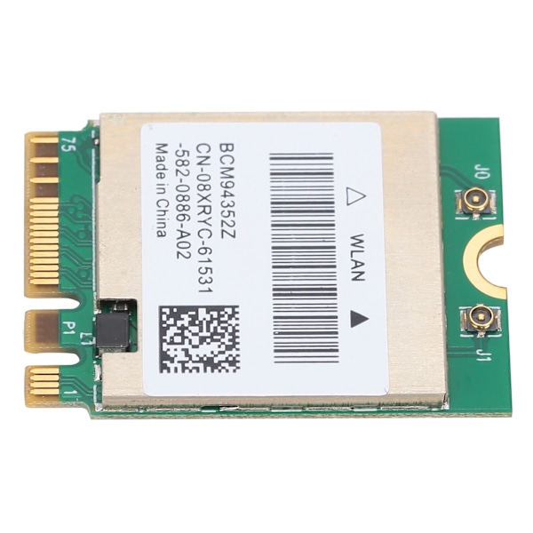 Trådlöst Wifi-kort Dubbelbands Datortillbehör Wlan-adapter BCM94352Z NGFF M.2