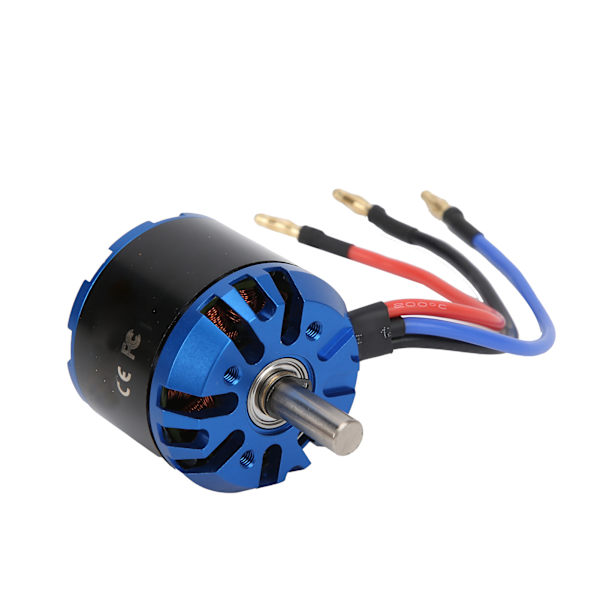 RC 5055 400KV 1420W harjaton moottori 4,0 mm bana-liittimellä RC-lentokoneiden päivitysosiin