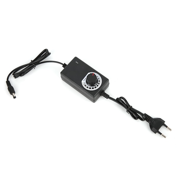 DC Hastighetsregulator Strømforsyning Adapter Justerbar Strømforsyning Adapter for Motor Hastighetsregulator EU-kontakt 100V-240V