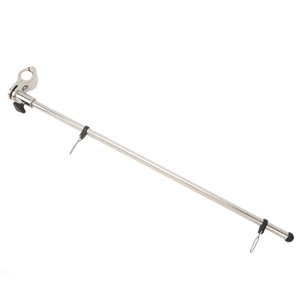 Marine Railmonteret Flagstang 560mm Rustfrit Stål Flagstang Til Båd Yacht 22,2 til 25mm Rør Diameter Rail