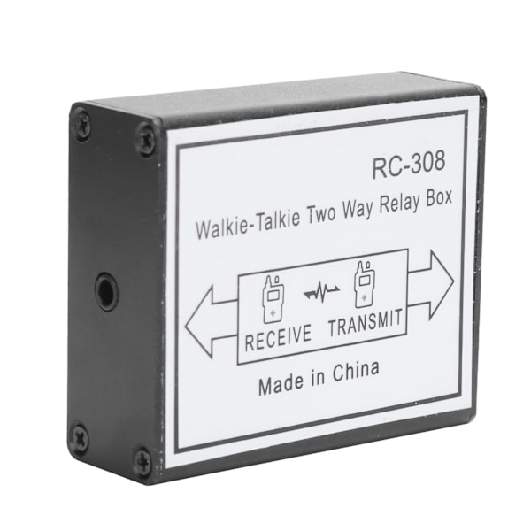 RC‑308 Tvåvägsradio Relä Intercom Reläbox UHF VHF K Port Handhållen Repeater Box