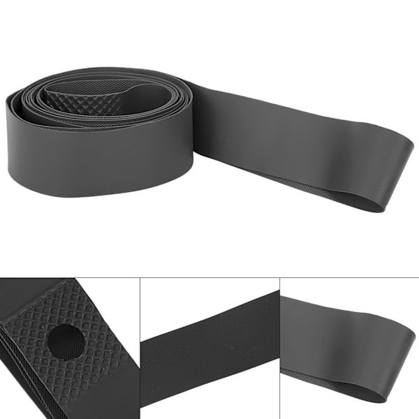 PVC Cykel Indertube Dæk Mountainbike Beskyttelsespude Liner Cykeldæk Fælgbånd (sort 20in)