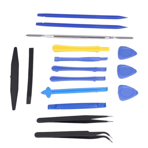 Electronics Repair Tool PVC Plastic Opening Pry Bar Triangular Sheet Spudger Tweezers Kit