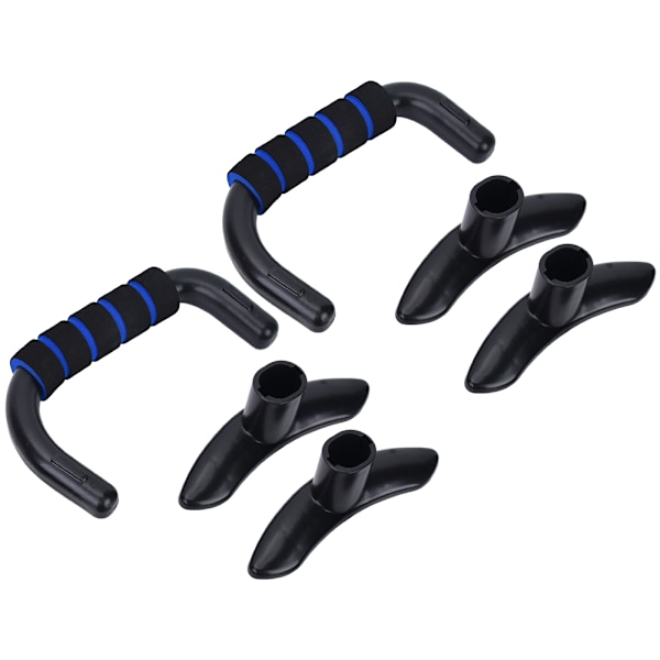 1 stk Pushup Stand Bar til Fitness Sportsudstyr til Træning Body Building (blå)