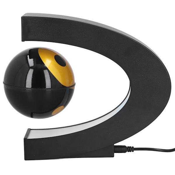 Magneettinen leijunta-koriste Yin ja Yang C-muotoinen kelluva koriste 100‑240V US-pistokkeella