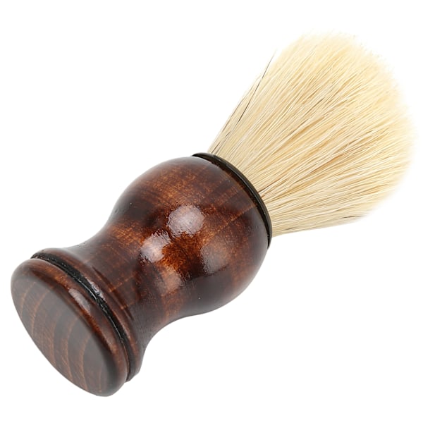 Helppo parranajabrush, puinen kahva, parranajabrush, parran puhdistusbrush
