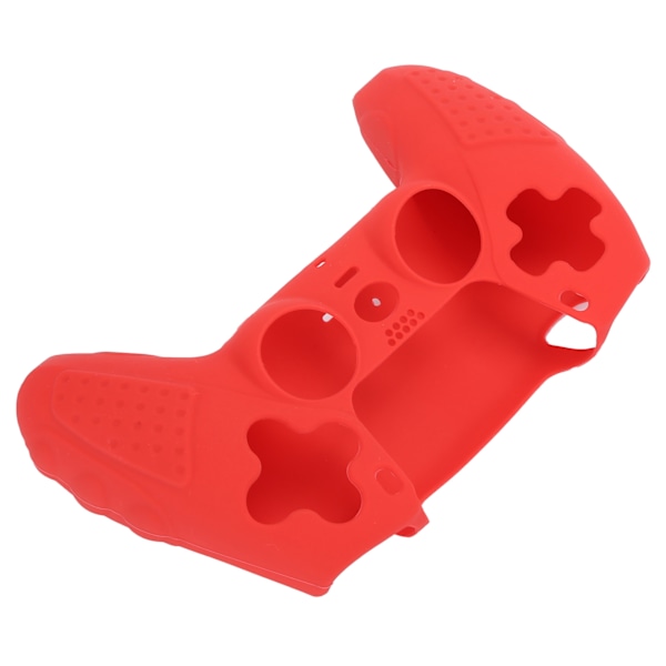 Matvarekvalitet Sklisikker Silikon Spillkonsollbeskyttelse Gamepad Håndtak Grep for PS5 Joystick (Rød)