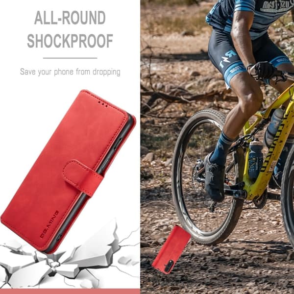 DG.Ming Retro OnePlus Nord 2 5G deksel - Rød Röd red