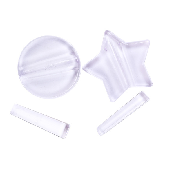 2 stk Professionel Præget Form Negleværktøj Metalramme Bøjning Nail Art Udstyr